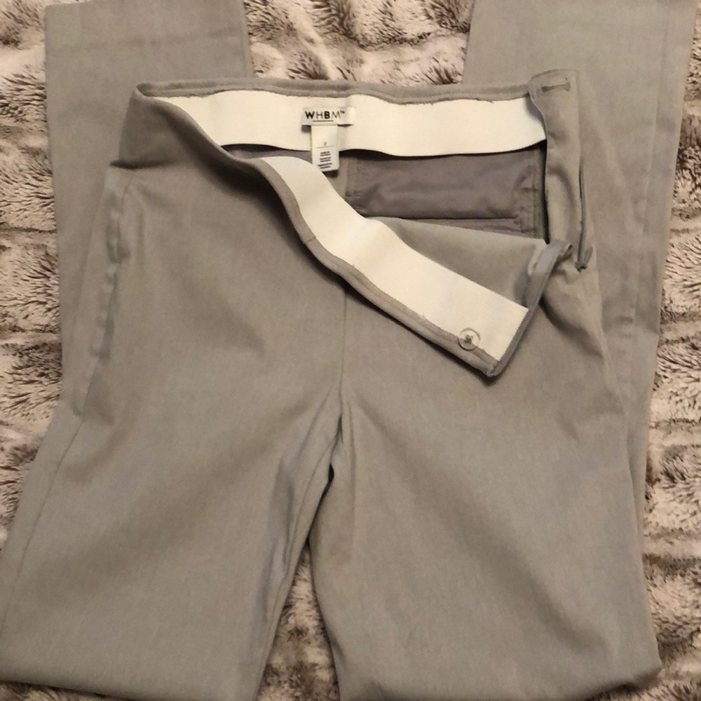 White House black market grey slacks stretch